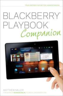   BlackBerry PlayBook Companion by Matthew Miller 