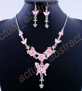 Costume necklace earring 6set acrylic alloy wholesale  