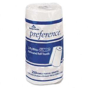 Preference Perforated 2 Ply Paper Towel Roll   8 7/8 x 11, White, 250 
