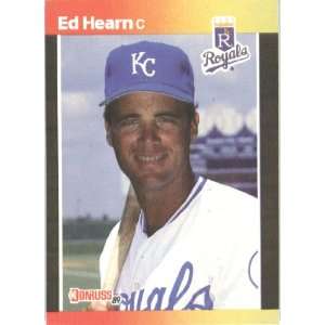  1989 Donruss # 297 Ed Hearn Kansas City Royals Baseball 