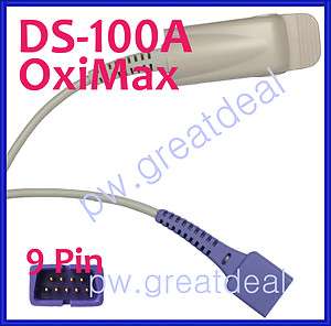 Nellcor DS 100A Oximeter Sensor SPO2 FingerProbe OxiMax  