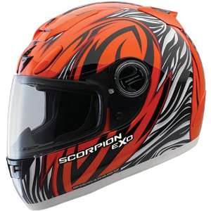 Scorpion Predator EXO 700 Road Race Motorcycle Helmet   Orange / Small