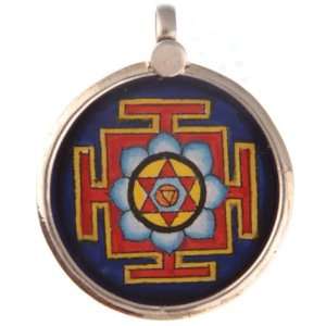  Yantra Pendant   Sterling Silver 