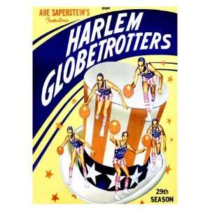  Harlem Globetrotters Giclee Poster Print, 24x32