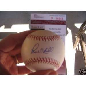  Paul Oneill Yankees,reds Jsa/coa Signed Mlb Baseball 