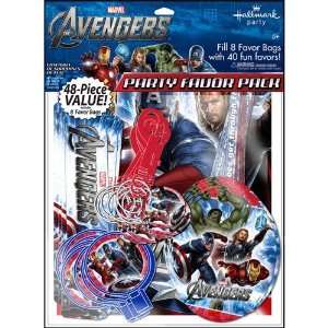  Marvel The Avengers Super Hero 48 Piece Party Favor Pack 