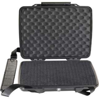   PROTECTIVE BLACK CARRYING CASE W/FOAM FOR TABLET COMPUTERS 1075  
