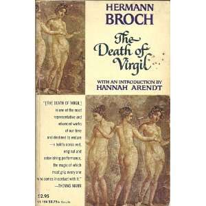   Death of Virgil Introduction by Hannah Arendt Hermann Broch Books