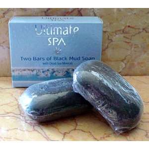   Ultimate Spa Dead Sea Mineral Black Mud Soap Set From Israel Beauty