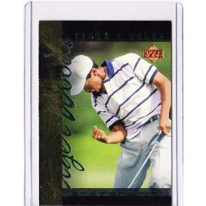  2001 Upper Deck Tigers Tales TT6 Tiger Woods (Golf Cards 