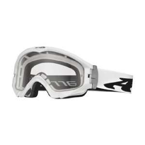  Arnette Series 3 MX Matte White Goggles with Clear Lens 