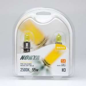  Nokya Hyper Yellow H3 55W Light Bulbs Automotive
