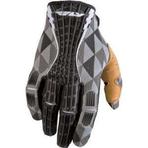 Fly Racing Mens 2012 Kinetic Motocross Gloves Black/Gray XXXL 3XL 365 