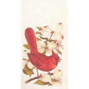  Arthur Singer   Cardinal and Flowering Dogwood