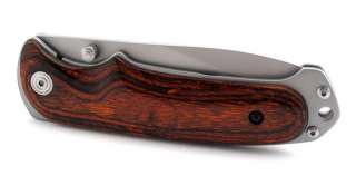 Boker Magnum Bush Companion Brown Pakkawood Linerlock Knife Brand NEW 