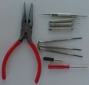 16 Pc REPAIR Tool Watch Link Remover Kit For WATCHES  