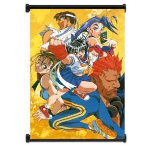  Street Fighter Anime Game Group Wall Scroll Poster (31x42 