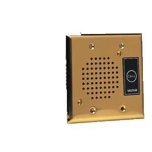   Speaker Brass Weather Resistant Call Button Gang Electric Box by