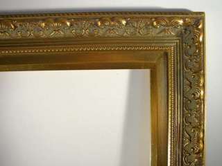   Frame Fancy Solid Pine Wood For Oil Painting Or Print Fits 24 X 36