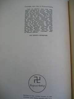 Rudyard Kipling JUST SO STORIES Doubleday Doran 1930  