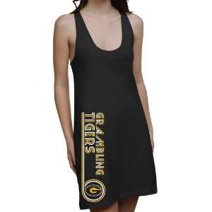   Ladies Retro Juniors Racerback Dress   Black