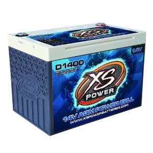  XS Power D1400 14v AGM Battery, Max Amps 2400A 