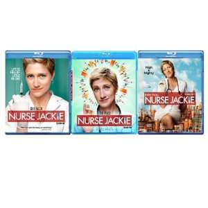  Nurse Jackie Season 1 3 Blu ray set Electronics