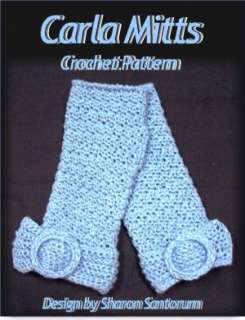   Deanna Mitts Fingerless Mitten Crochet Pattern by 