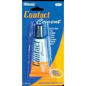  BAZIC 1 Fl. Oz. / 30ml Contact Cement Adhesive (Case of 24 