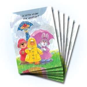  Suzys Zoo Get Well Greeting Card 6 pack 10262 Health 