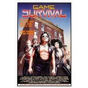 Game of Survival Movie Poster (11 x 17 Inches   28cm x 44cm) (1985 