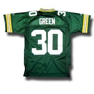 Ahman Green Repli thentic NFL Stitched on Name and Number EQT 