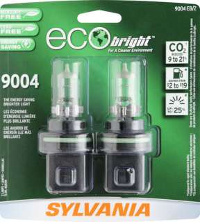  Sylvania 9004 EB/2 HB1 BP 12 TWIN EcoBright Headlight 