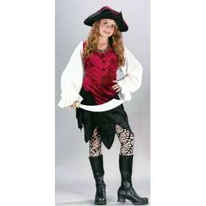  Girls First Mate Pirate Halloween Costume Small 4 6 Toys 
