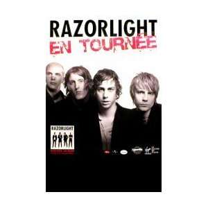  RAZORLIGHT On Tour Music Poster