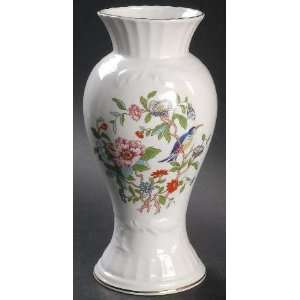  John Aynsley Pembroke Gold Trim Vase, Fine China 