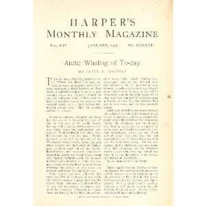  1903 Arctic Whaling Steam Whaling Harpoon Guns Everything 