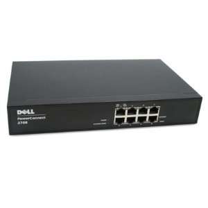  DELL PowerConnect 2708 Web managed Switch, 8 Port GE Electronics