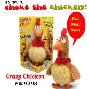  Crazy Chicken Dancing Sqawking Choking Chicken Toys 