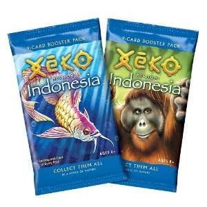  Fathead Xeko Mission Indonesia Booster Packs Toys 