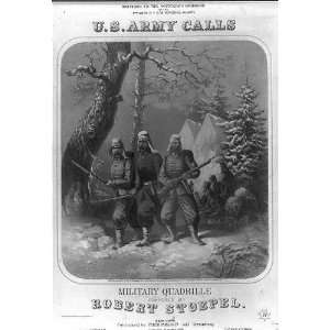  U.S. Army Calls, Sheet Music, Robert Auguste Stoepel