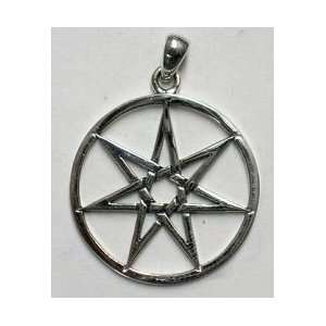  7 Pointed Star Pendant (JP467) Beauty