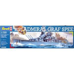 Revell 1/720 Cruiser Admiral Graf Spee Toys & Games