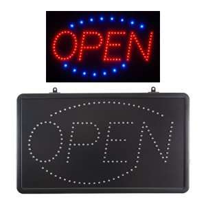 Neon LED Window Display Sign Open Animated Mode for Salon Nails Tattoo 