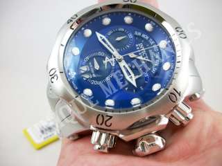 Invicta 1538 Venom Reserve Stainless Bracelet Watch w/ Strap + 3 Slot 