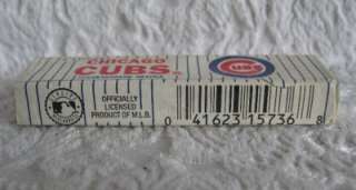 80s Official MLB CHICAGO CUBS Chewing Gum Pack UNOPENED  