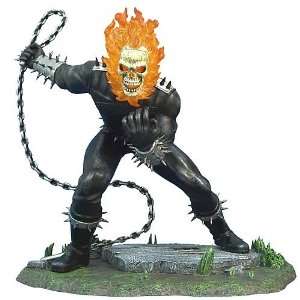  Marvel Diecast Ghost Rider Mini Scale Statue Toys & Games