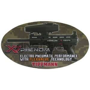  Tippmann X7 Phenom Sticker   15 1/2 x 8 1/2 Sports 