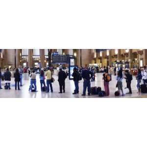 People Waiting in a Railroad Station, 30th Street Station, Schuylkill 