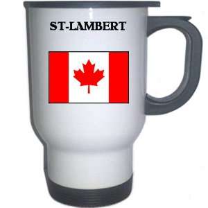 Canada   ST LAMBERT White Stainless Steel Mug 